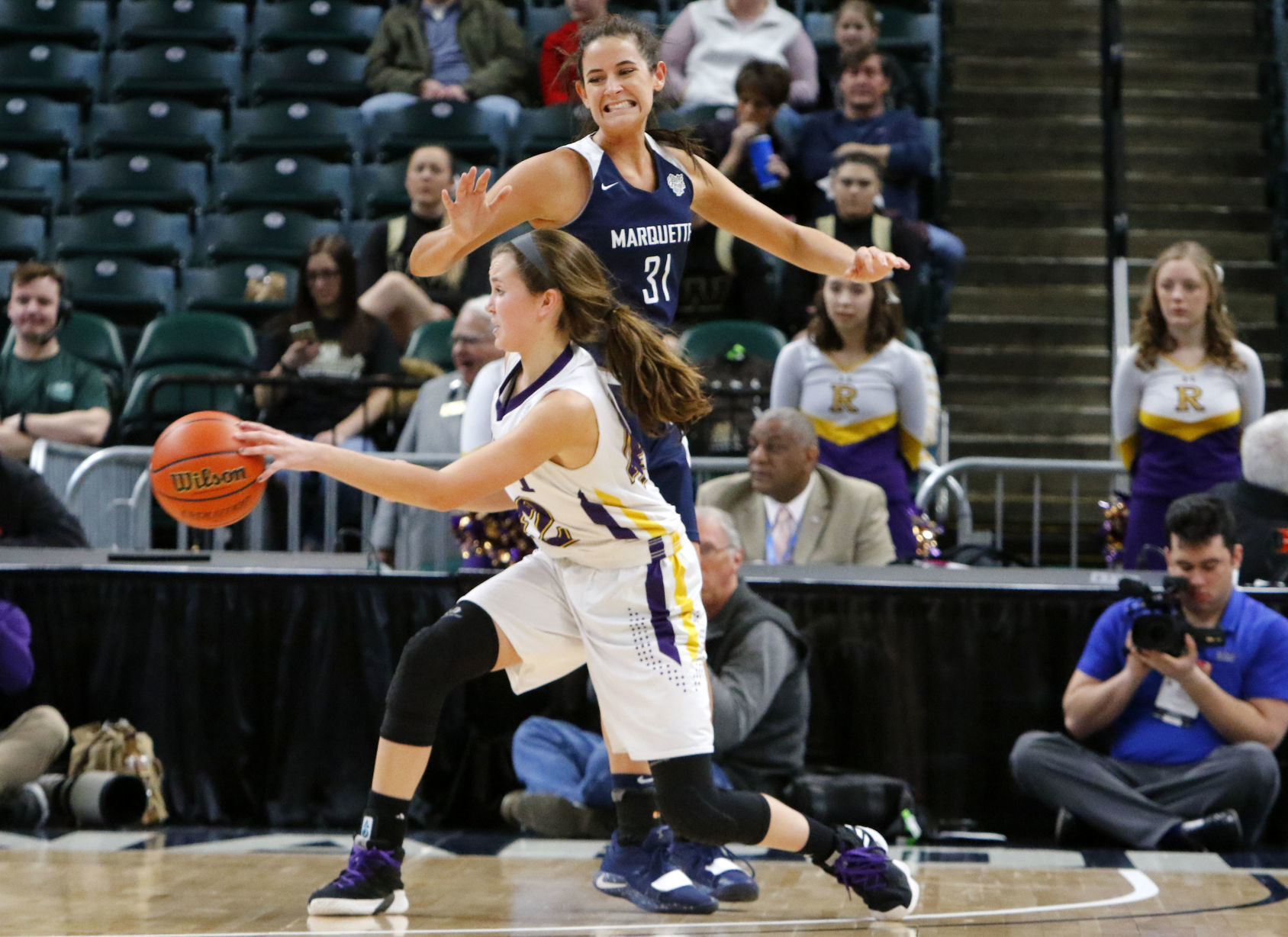 Gallery: Marquette Catholic vs. Vincennes Rivet in Class A championship